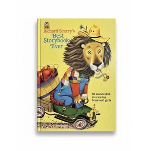 Richard Scarry's Best Story Book Ever Hardcover Golden Book(1968 Edition) Yellow